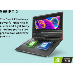 Acer Swift X - SFX14-51G-581D - Iron - Product Image 1