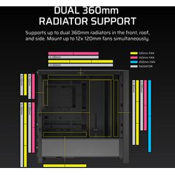 Corsair FRAME 4000D - Black - Product Image 1