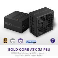 NZXT C850 Gold Core - ATX 3.1 - Product Image 1