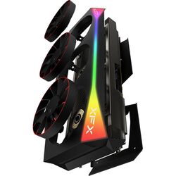 XFX Radeon RX 9070 XT Mercury OC Magnetic Air - Black - Product Image 1