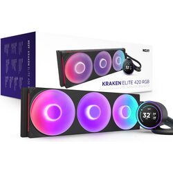 NZXT Kraken Elite 420 RGB - Black - Product Image 1