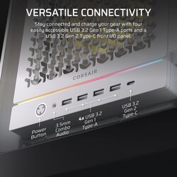 Corsair FRAME 5000D RS ARGB - White - Product Image 1