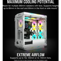 Corsair iCUE 5000T RGB - White - Product Image 1