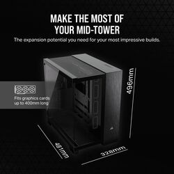 Corsair 6500X - Dual Chamber - Black/Obsidian Aluminium - Product Image 1