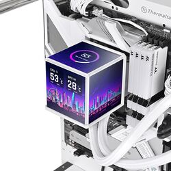 Thermaltake MINECUBE 360 Ultra Snow Edition LCD - Product Image 1