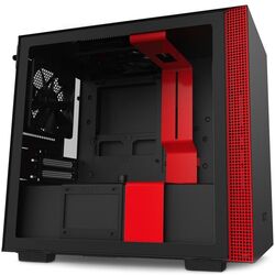 NZXT H210 - Black/Red - Product Image 1