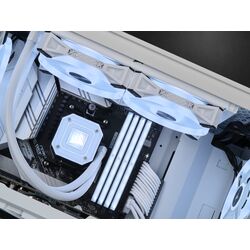 Corsair iCUE 4000D RGB AIRFLOW QL Edition - White - Product Image 1