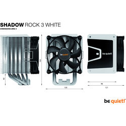 be quiet! Shadow Rock 3 - White - Product Image 1