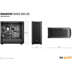 be quiet! Shadow Base 800 DX - Black - Product Image 1