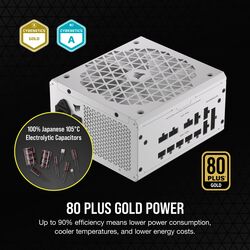 Corsair RM850x Shift - ATX 3.0 - White - Product Image 1