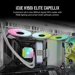 Corsair iCUE H150i ELITE CAPELLIX - Product Image 1