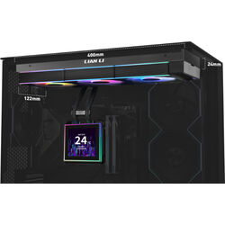 Lian-Li HydroShift II LCD-S 360CL - Black - Product Image 1