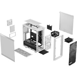 Fractal Design Meshify 2 Compact Lite - White - Product Image 1