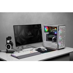 Corsair iCUE 220T RGB Airflow - White - Product Image 1