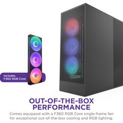 NZXT H7 Flow RGB - Black - Product Image 1