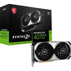 MSI GeForce RTX 4070 Ti VENTUS 2X OC - Product Image 1