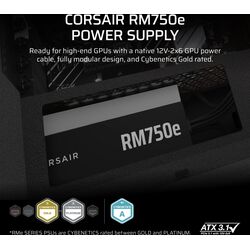 Corsair RM750e - ATX 3.1 - Product Image 1