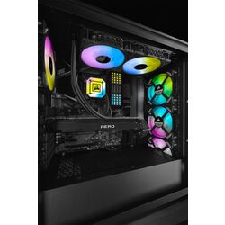 Corsair iCUE H100i ELITE CAPELLIX - Black - Product Image 1