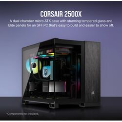 Corsair 2500X - Dual Chamber - Black/Obsidian - Product Image 1