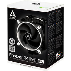 Arctic Freezer 34 - eSports Duo - Black/White - Product Image 1