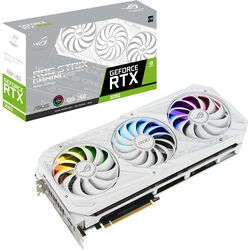 ASUS GeForce RTX 3080 ROG Strix V2 (LHR) - White - Product Image 1