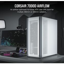 Corsair 7000D Airflow - White - Product Image 1