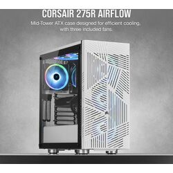 Corsair 275R Airflow - White - Product Image 1