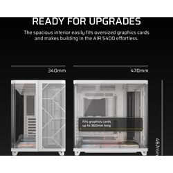 Corsair AIR 5400 RS-R ARGB - White - Product Image 1