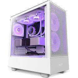 NZXT H5 Flow RGB - White - Product Image 1