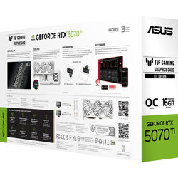 ASUS GeForce RTX 5070 Ti TUF Gaming BTF OC - White - Product Image 1