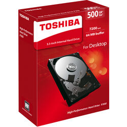 Toshiba P300 - HDWD105UZSVA - 500GB - Product Image 1