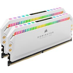 Corsair Dominator Platinum RGB - Ryzen Optimized - White - Product Image 1