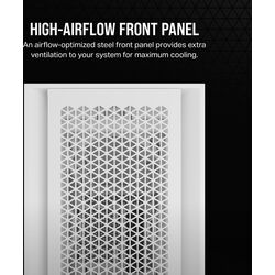 Corsair 5000D CORE AIRFLOW - White - Product Image 1