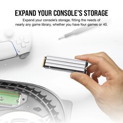 Corsair MP600 ELITE - w/ Heatsink - White - Product Image 1