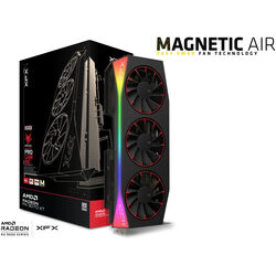 XFX Radeon RX 9070 XT Mercury OC Magnetic Air - Black - Product Image 1