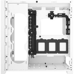 Corsair 5000D CORE AIRFLOW - White - Product Image 1