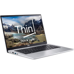 Acer Swift 1 - SF114-34-P3D8 - Silver - Product Image 1