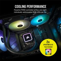 Corsair iCUE H100x RGB ELITE - Product Image 1