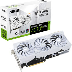 ASUS GeForce RTX 4070 Ti SUPER TUF Gaming OC - White - Product Image 1