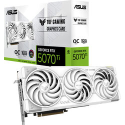 ASUS GeForce RTX 5070 Ti TUF Gaming OC - White - Product Image 1