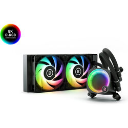 EKWB EK-Nucleus CR240 Lux D-RGB - Black - Product Image 1