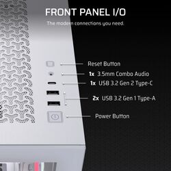 Corsair 3500X LX-R ARGB - White - Product Image 1