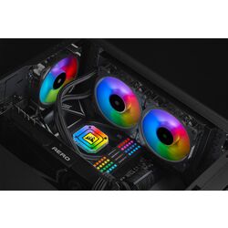 Corsair iCUE H100i ELITE CAPELLIX - Black - Product Image 1