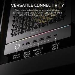 Corsair FRAME 5000D RS ARGB - Black - Product Image 1