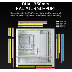 Corsair FRAME 5000D RS - White - Product Image 1