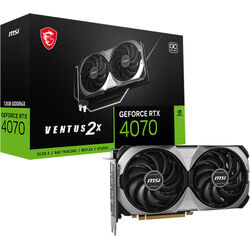 MSI GeForce RTX 4070 VENTUS 2X E OC - Product Image 1