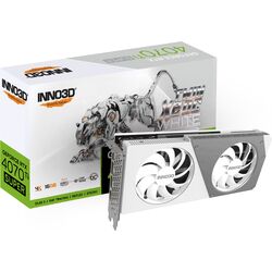 Inno3D GeForce RTX 4070 Ti SUPER TWIN X2 OC - White - Product Image 1