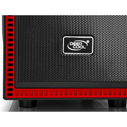 Deepcool Tesseract SW-RD - Black/Red - Product Image 1