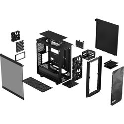 Fractal Design Meshify 2 Compact Lite - Black - Product Image 1