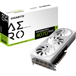 Gigabyte GeForce RTX 4070 SUPER AERO OC - White - Product Image 1